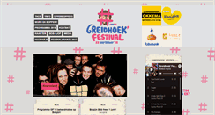 Desktop Screenshot of greidhoekfestival.nl